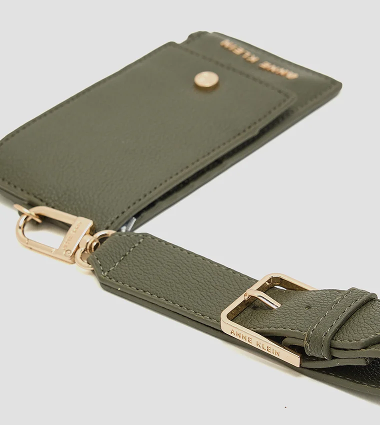 Anne Klein  Anne Klein Logo Detail Zippered Wallet for Women | Best Price UAE